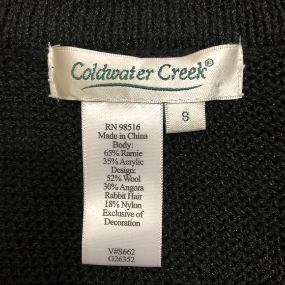 Coldwater Creek Embroidered Cat Cardigan - Picture 8 of 8